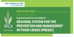 PRESS RELEASE on the food and nutritional situation in the Sahel, West Africa, and Cameroon.